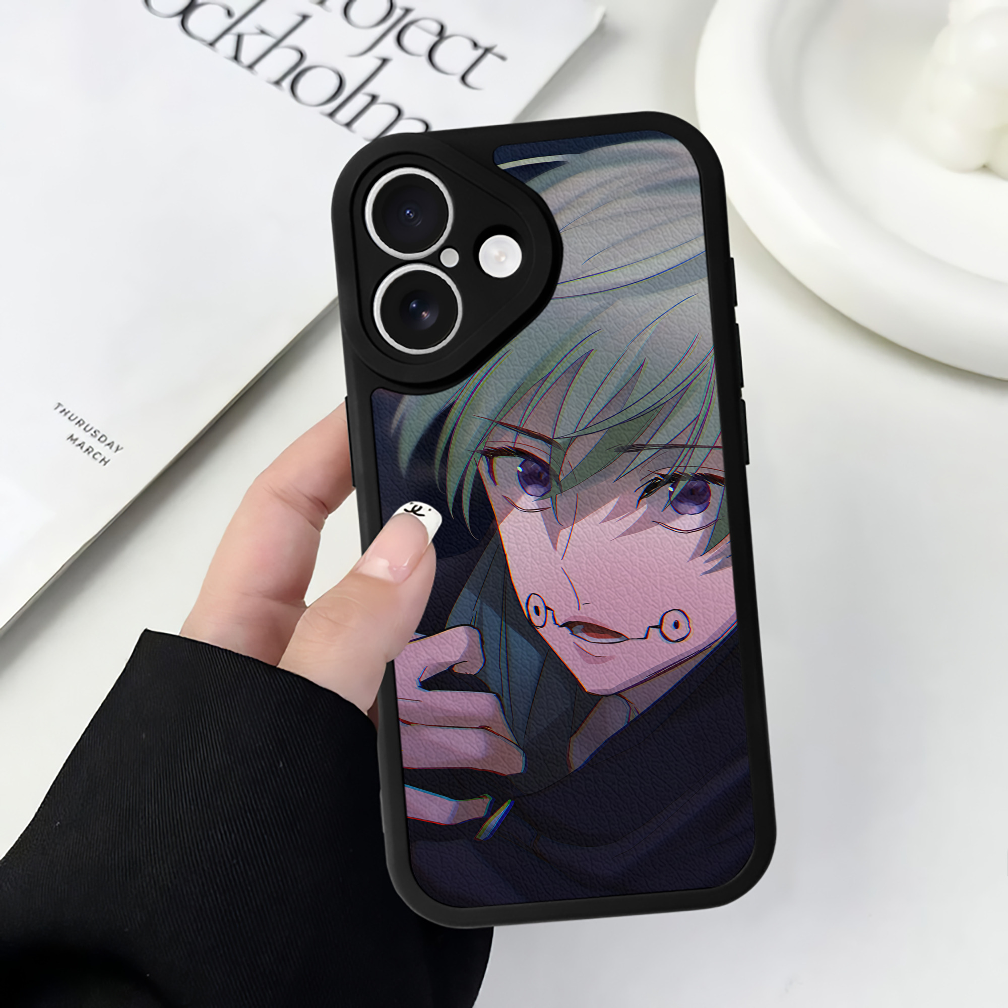 （画像用） SPY×FAMILY间谍家家酒 【iPhone 16シリーズ対応】シリコンスマホケース（レザー調） 材質：シリコン